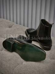 Giày Da Chelsea Boot - detail images