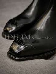 Giày Da Chelsea Boot - detail images