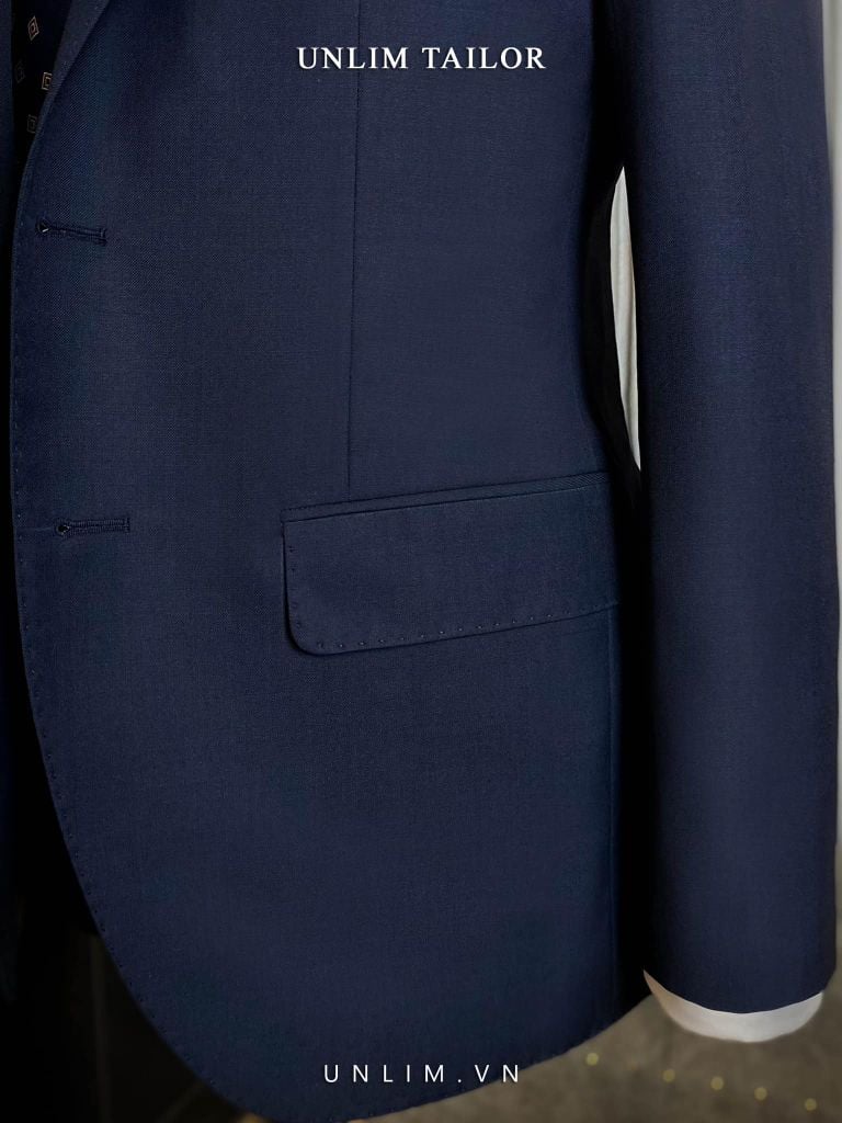Suit Xanh Tím Than - detail images